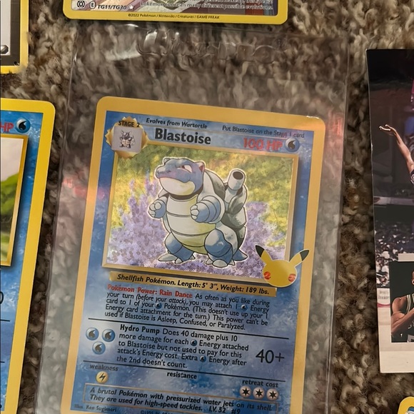 Blastoise Pokémon Card